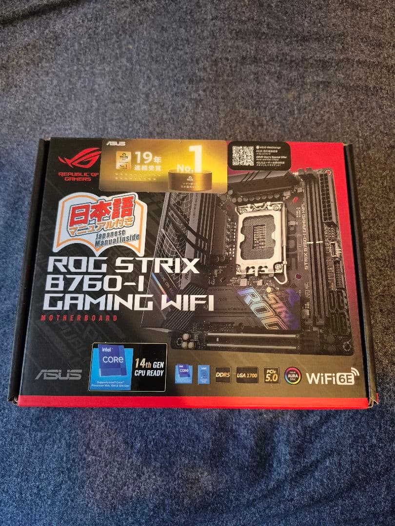 マザーボード ASUS ROG STRIX B760-I GAMING WIFI