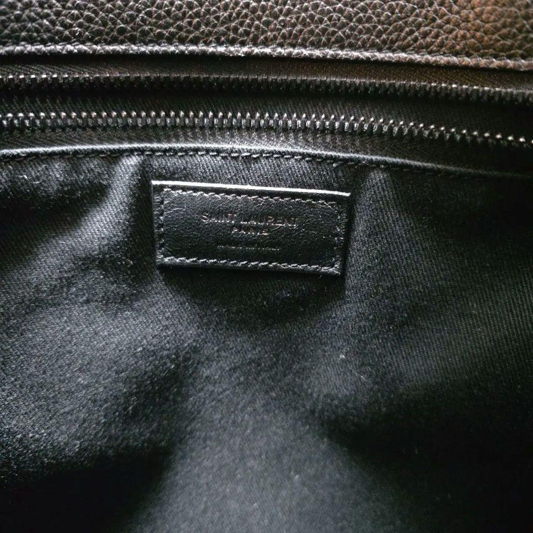 SAINT LAURENT サックドジュール ミディアム レザートート 付属品無