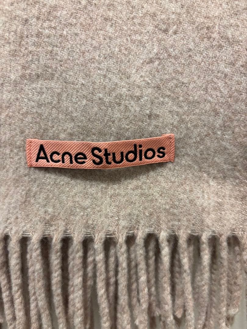 Acne Studios フリンジウールスカーフ(クリーニング済)
