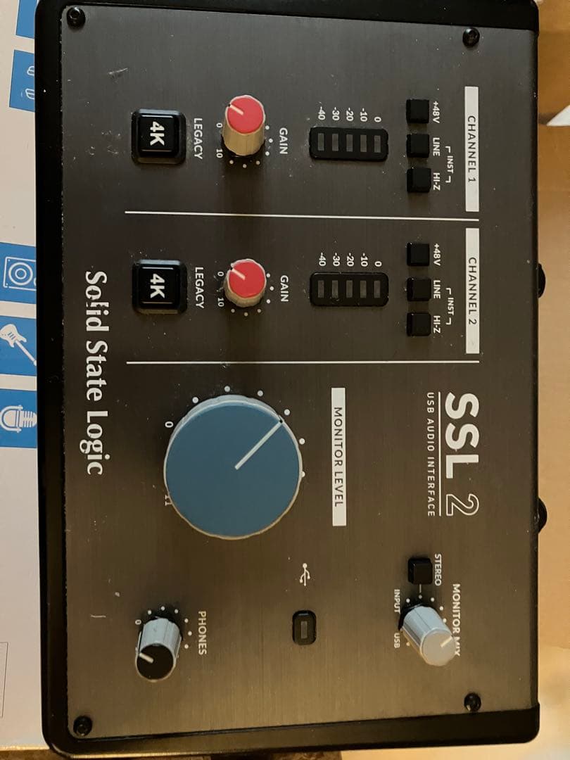 SSL 2 USBオーディオインターフェース