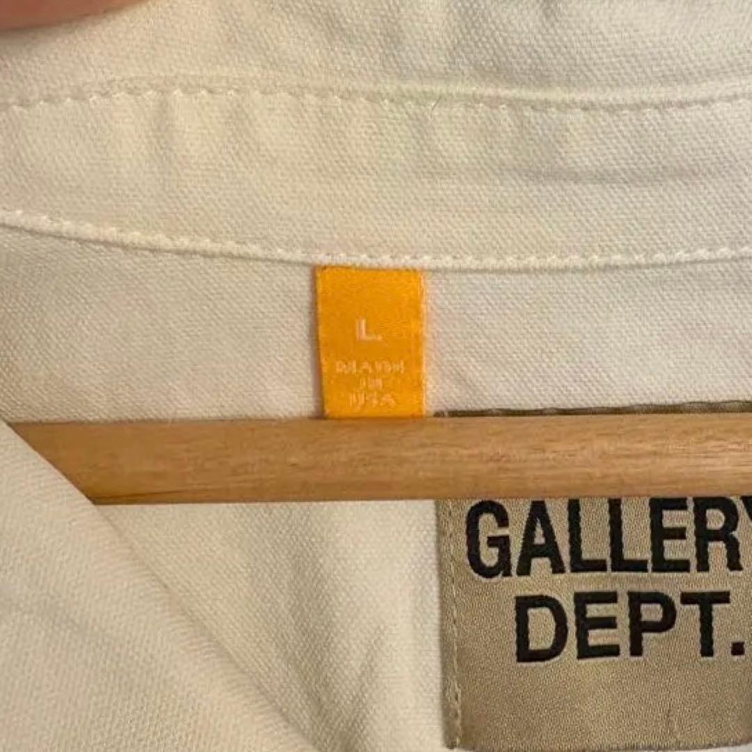 GALLERY DEPT. 半袖シャツ ホワイト