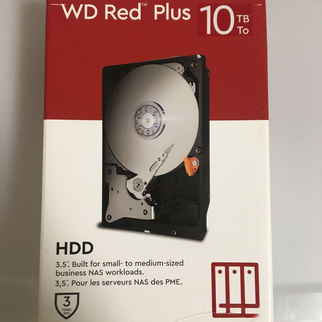 ウエスタンデジタル WD101EFBX WD Red Plus 10TB