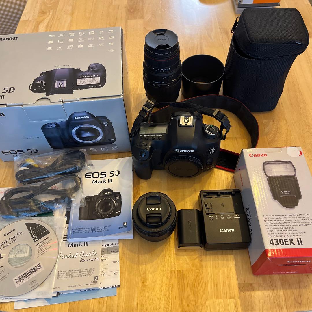 【超お得】Canon 5D MARKⅢ 中古セット　※値下げ中