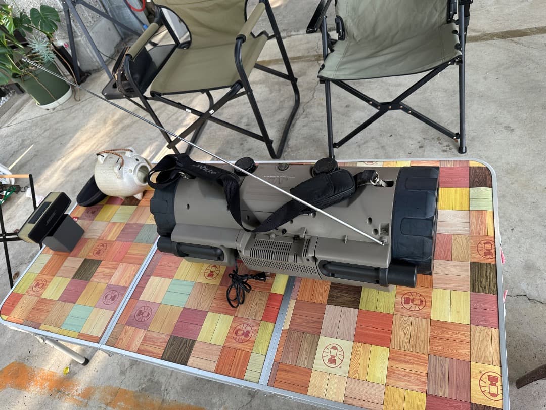 JVC ドラムカン　ラジカセ