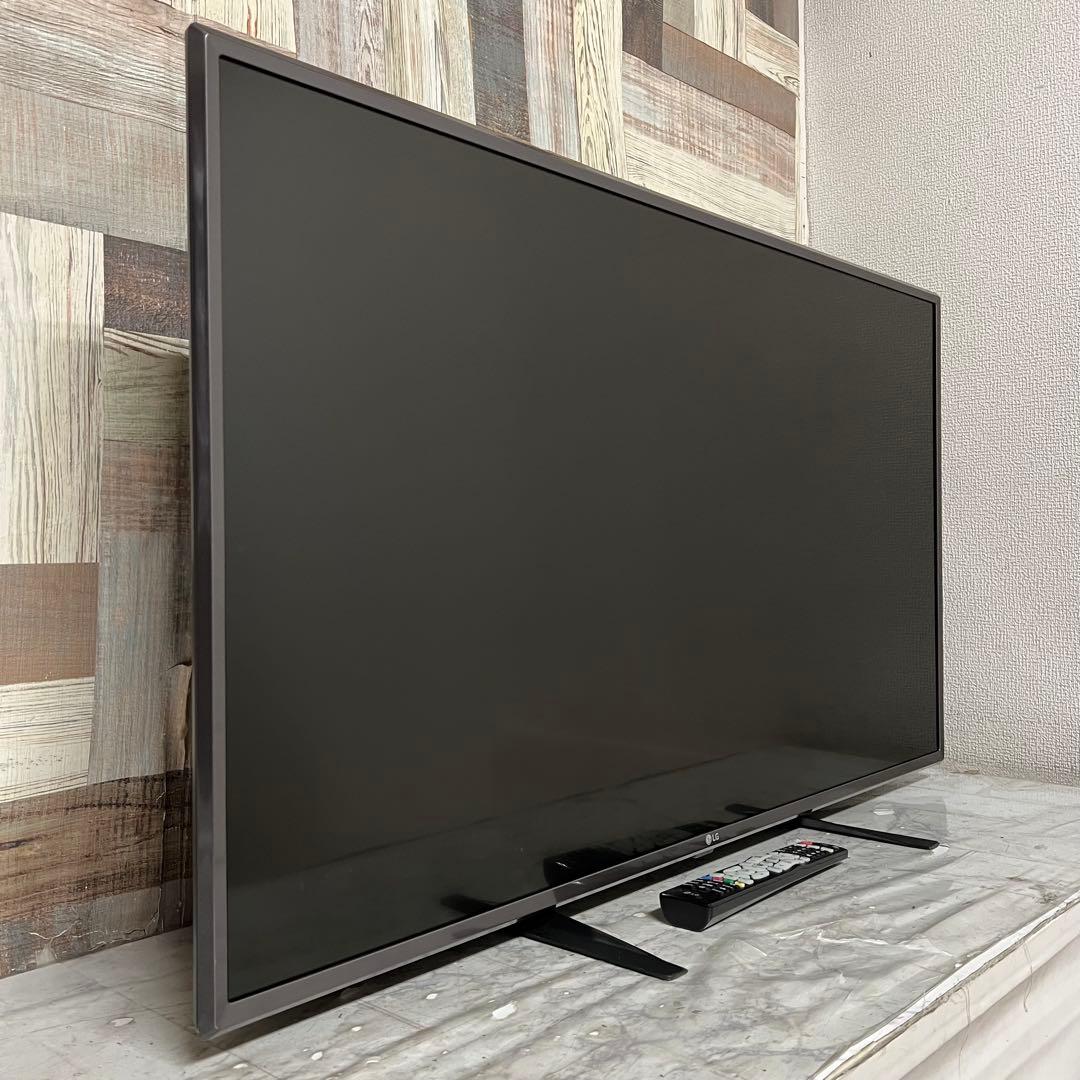 全国送料込❣️LG 43型4K液晶テレビネット動画多数視聴可能