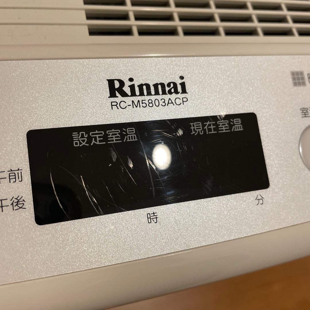 Rinnai ガスファンヒーター RC-M5803ACP