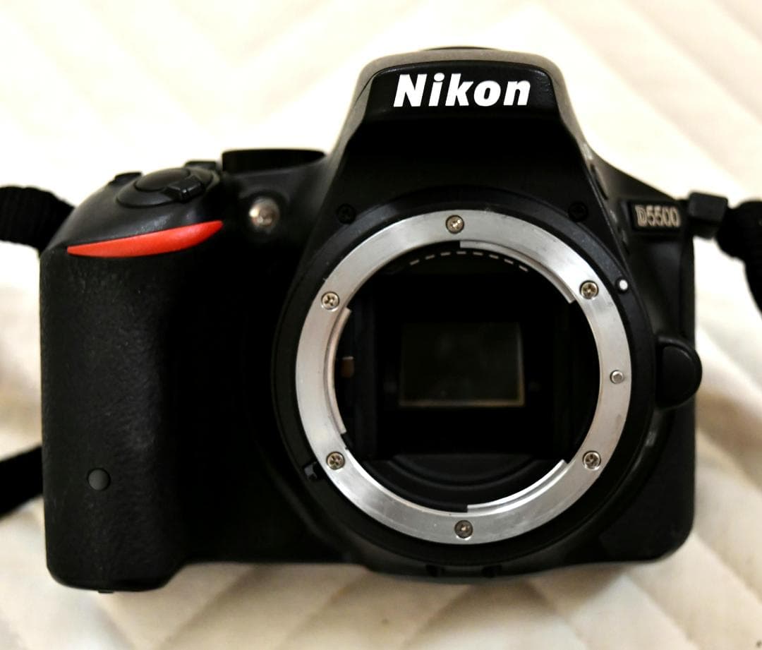 Nikon D5500 デジタル一眼レフカメラボディ　CD　ガイド本付　美品
