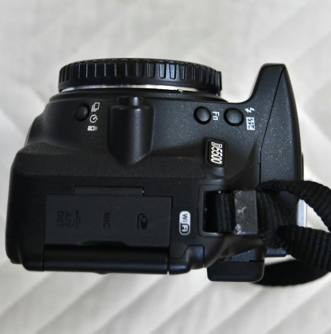 Nikon D5500 デジタル一眼レフカメラボディ　CD　ガイド本付　美品