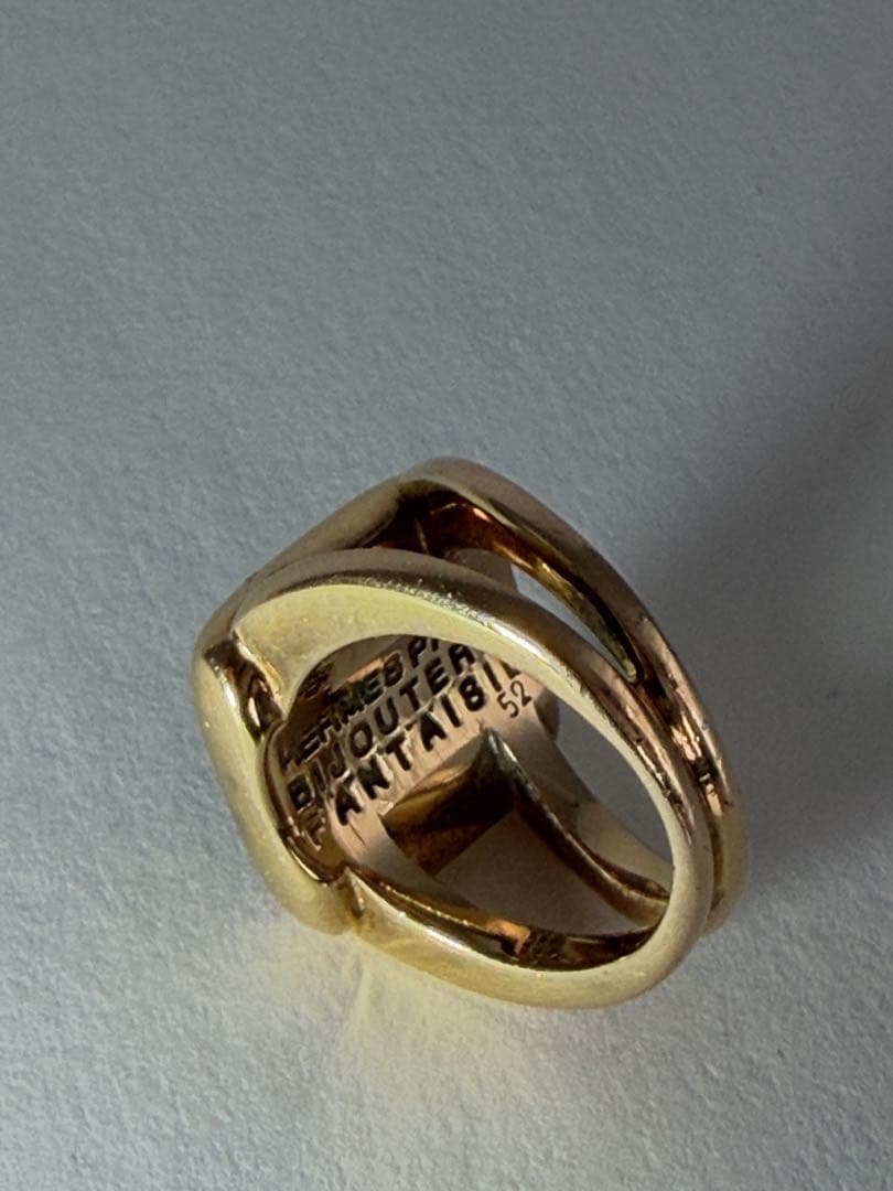 S*様 極美品HERMES エルメス コロゾ ピンキーリング 指輪