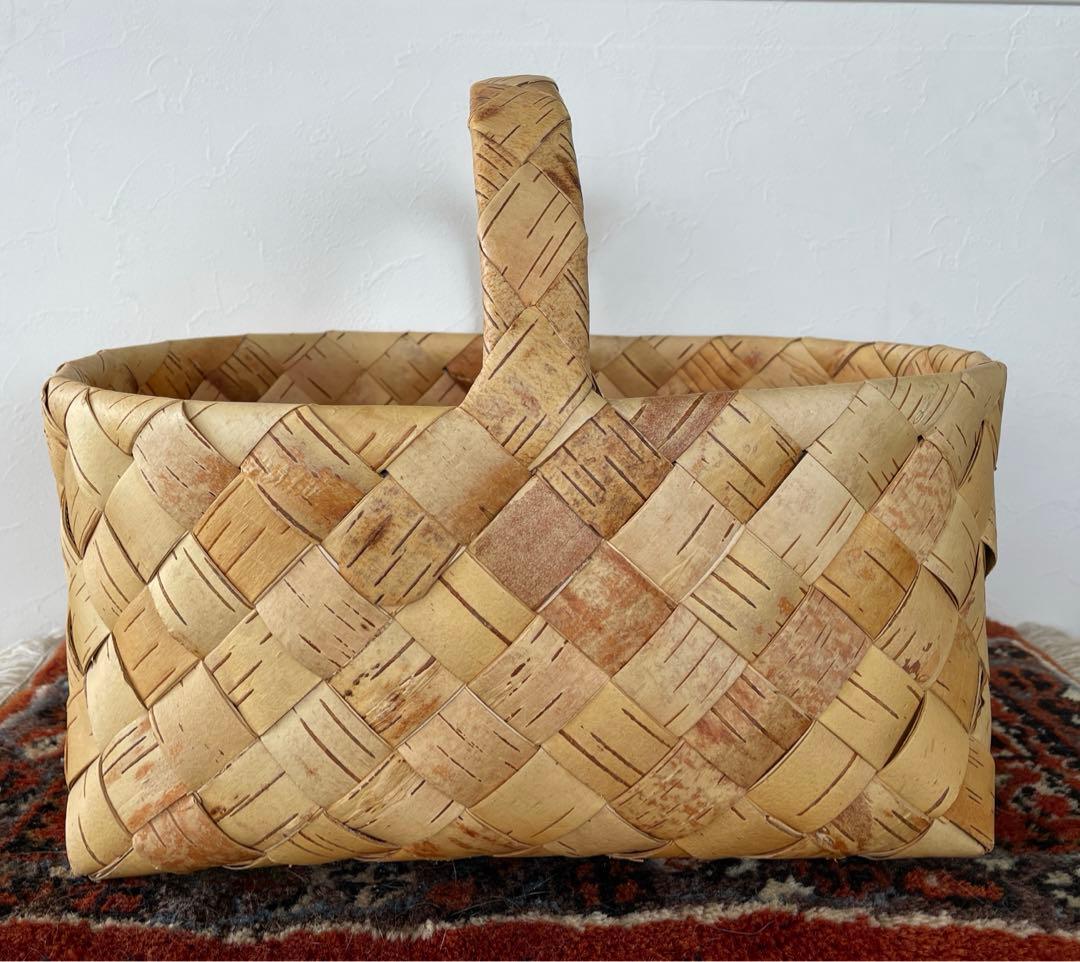 白樺かご　特大サイズ