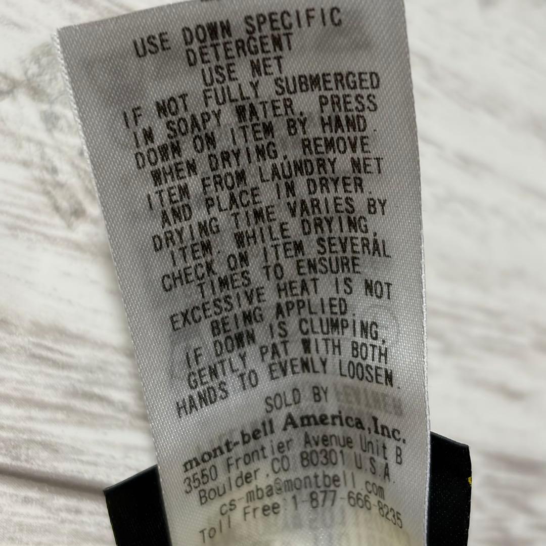 おっとせい　モンベル　スペリオダウン ラウンドネック800FP ベージュ