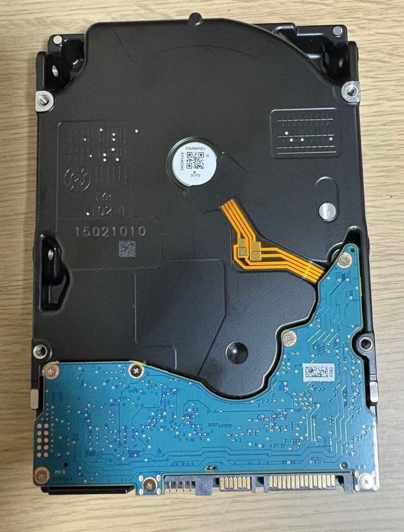 [短時間美品] 大容量HDD 東芝 20TB MG10ACA20TE SATA