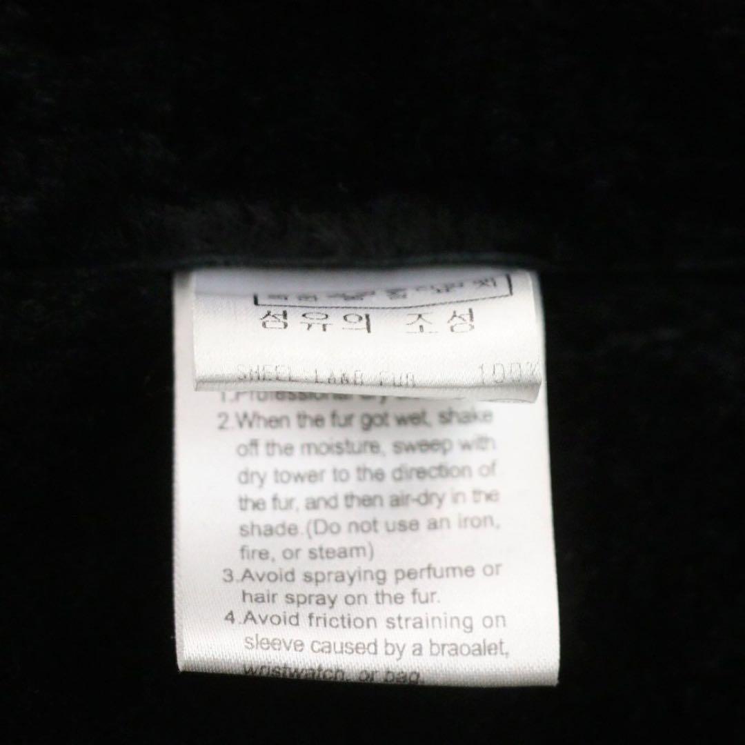 NORTH BEACH 高級 羊革 ダブルフェイス リアルムートン ロングコート