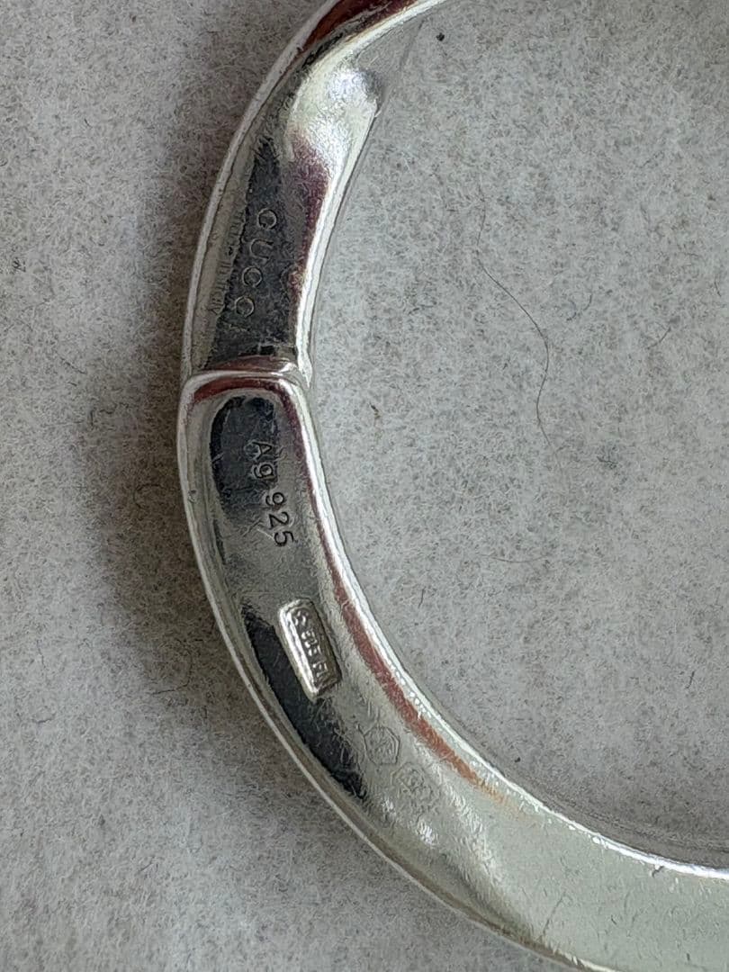 【中古】GUCCI グッチ ゴースト スカル キーリング 478651