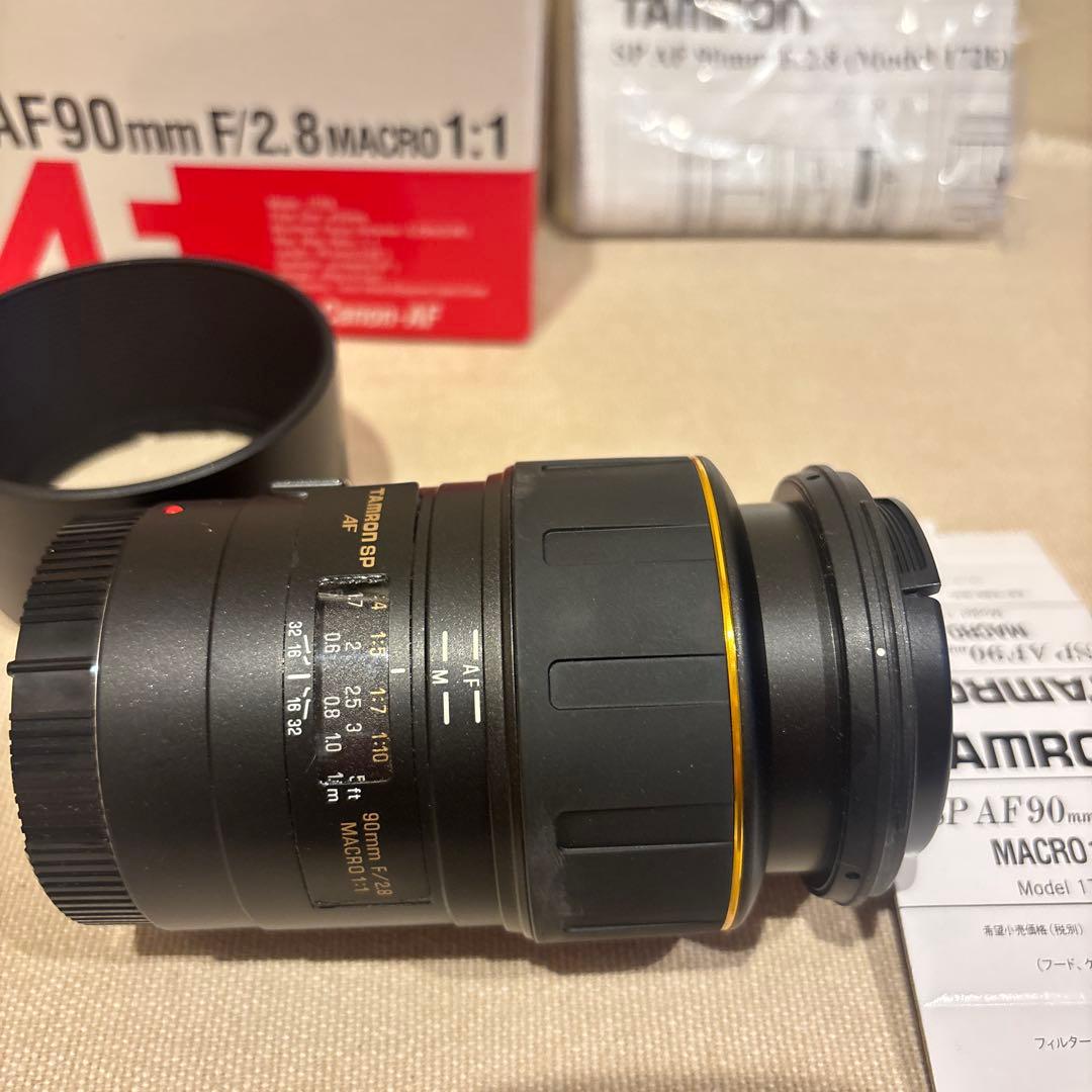 タムロンSP AF90mm F/2.8 MACRO 1:1 フィルムカメラ用