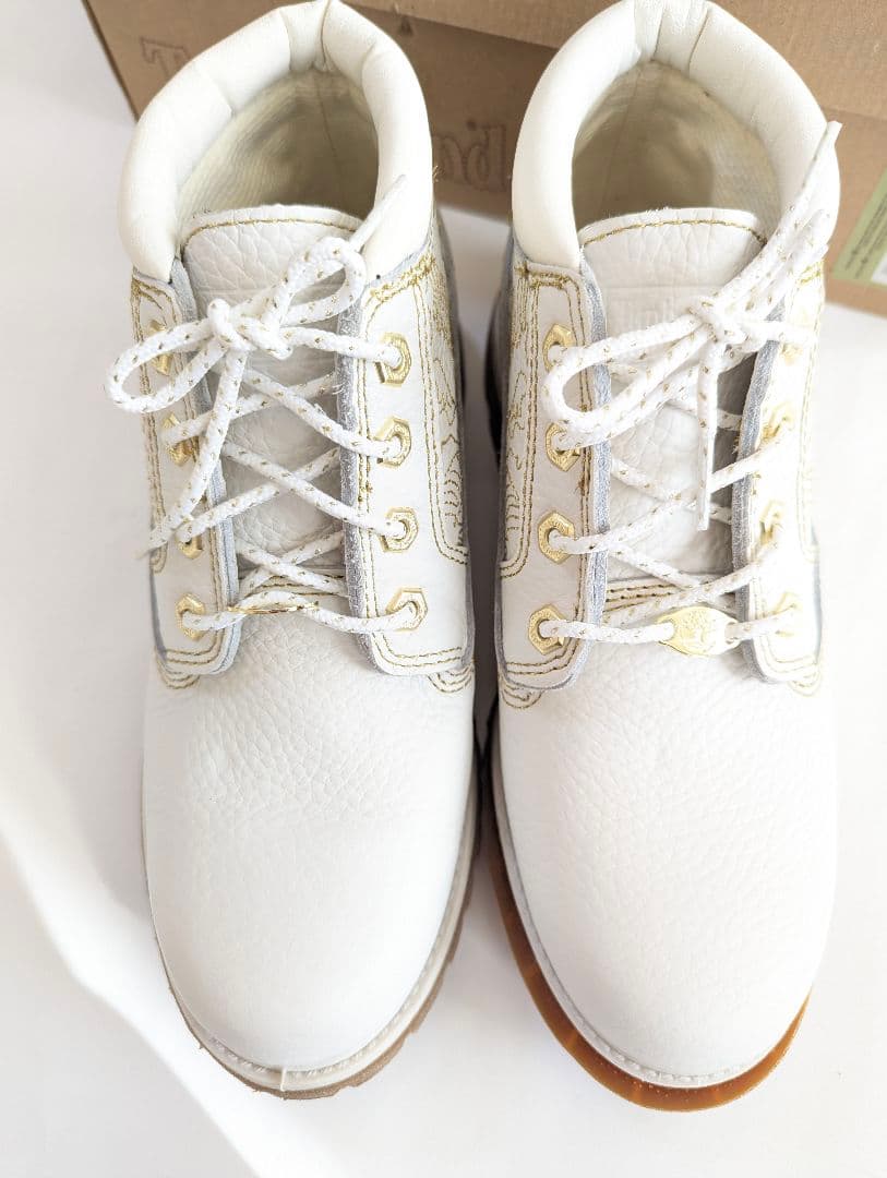 Timberland ティンバーランド　ホワイトブーツ レディース