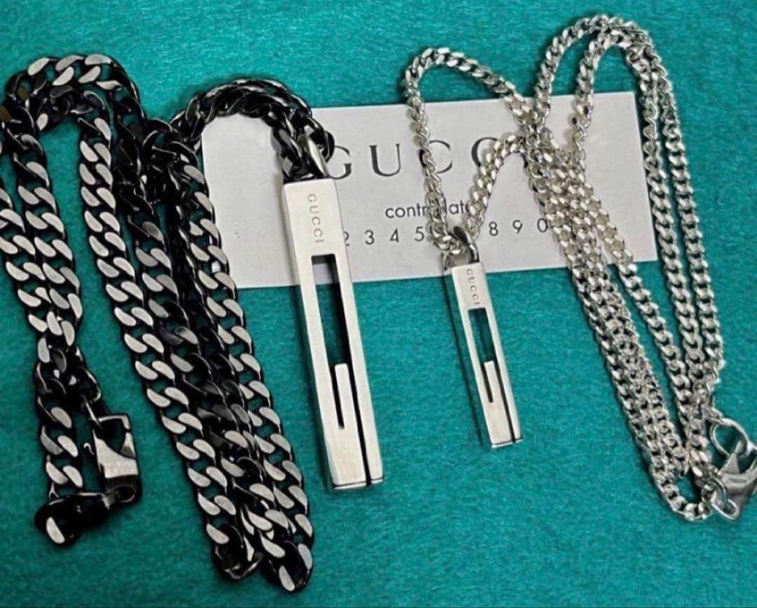 美品‼️GUCCI ラージタイプ‼️Gモチーフネックレス