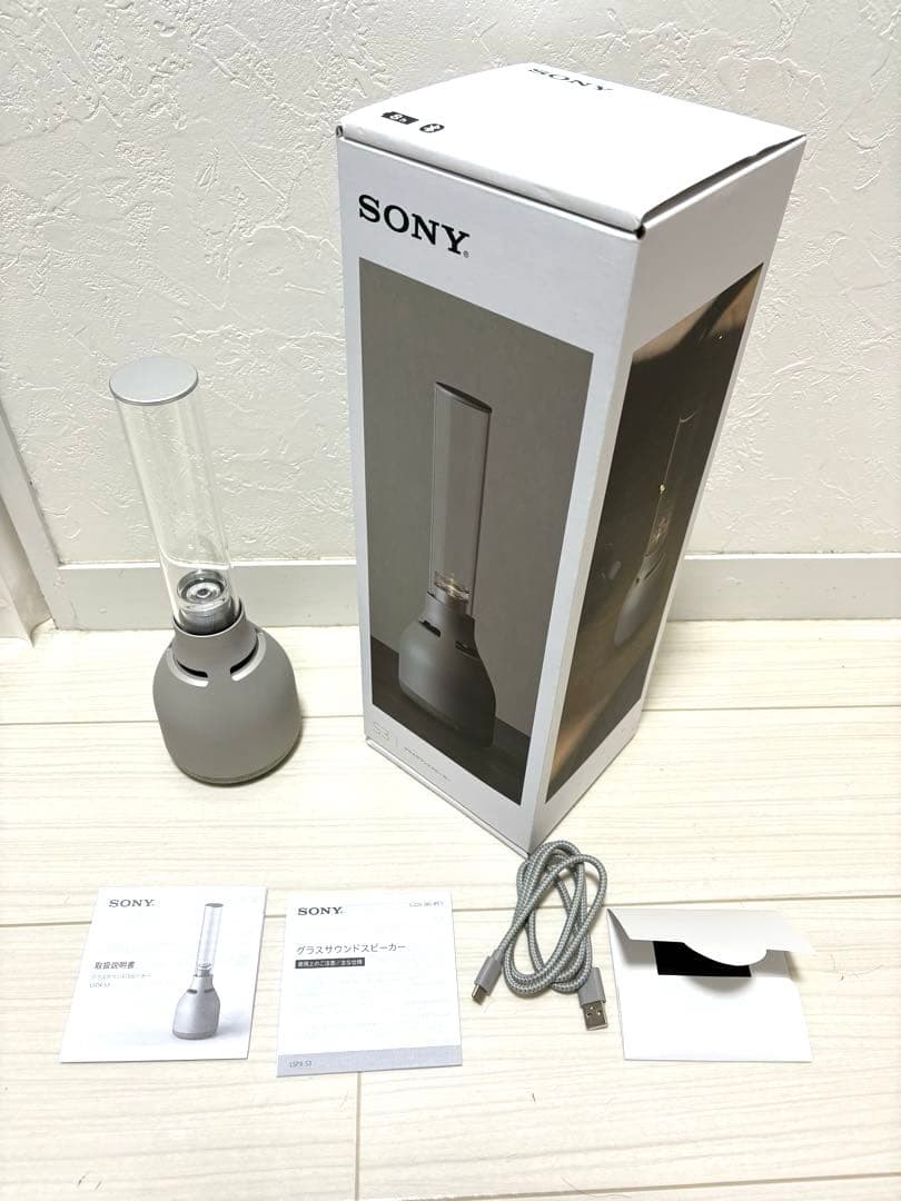 【美品】SONY LSPX-S3 グラスサウンドスピーカー