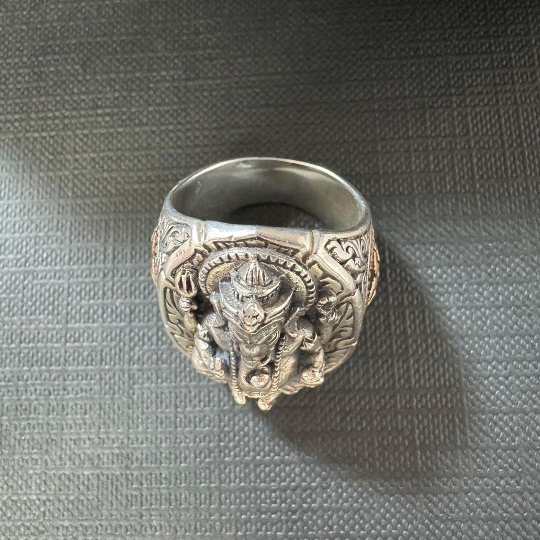 ZOCALO GANESH RING ソカロ ガネーシャ シルバーリング 19号