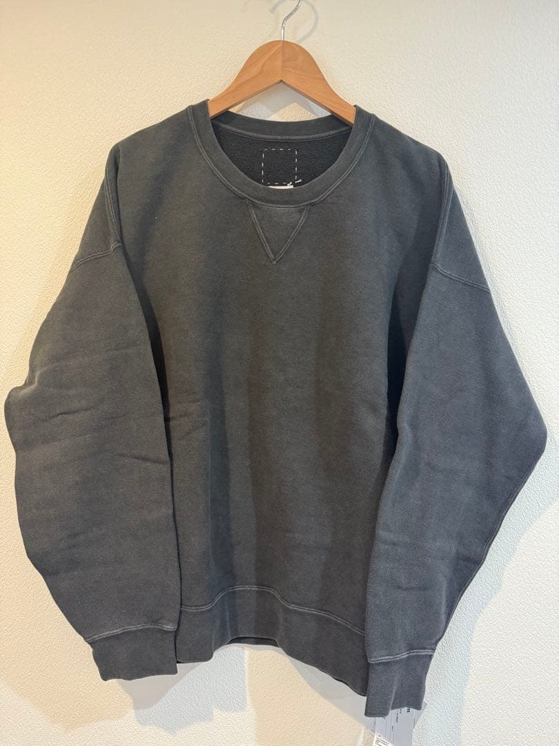新品未使用25AW visvim JUMBO SB SWEAT L/S DMGD