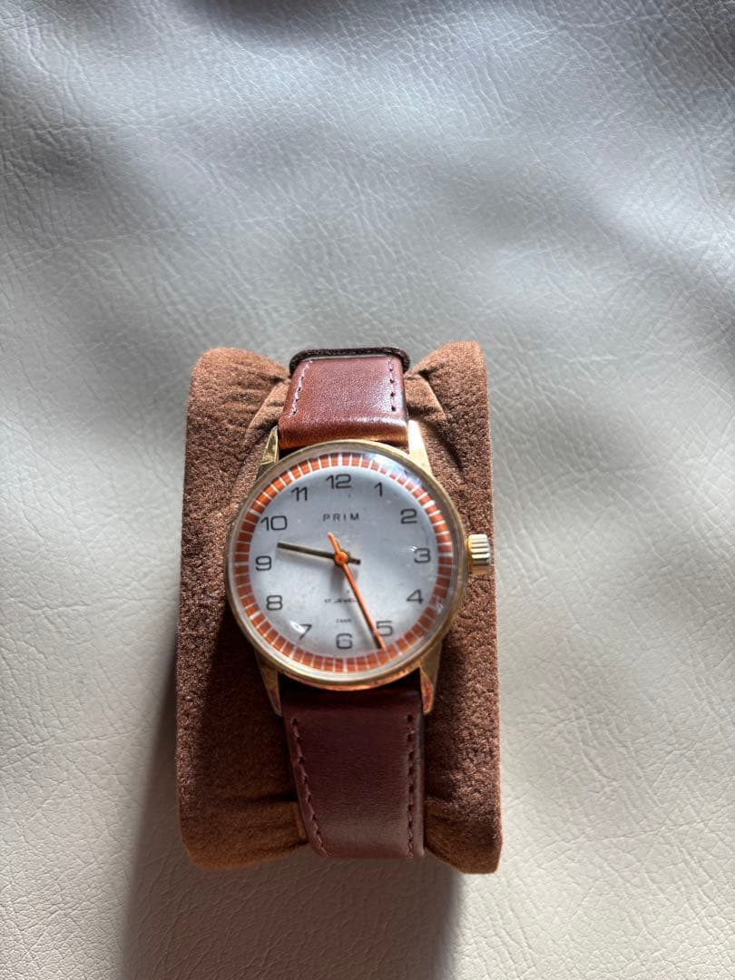 チェコ　プリム　手巻き時計