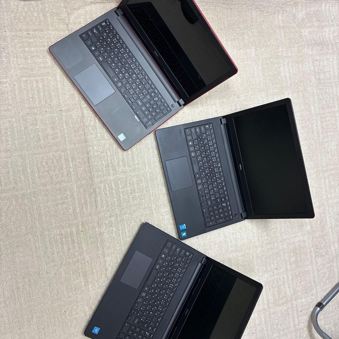 ノートPC 3台まとめ売り 本体のみ / BIOS起動確認済み / 現状渡し