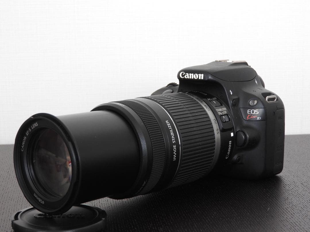 Canon EOS Kiss X7 18-55 55-250 キャノン 一眼レフ