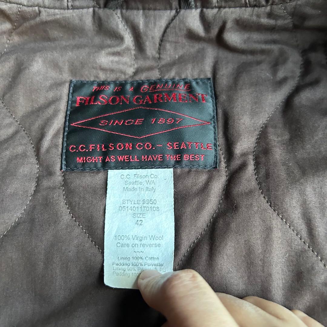 FILSON　ITALY　フィルソン　ジャケット　ネイビー　コート　キムタク