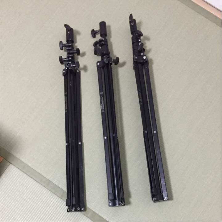 マンフロット ライトスタンド×3本