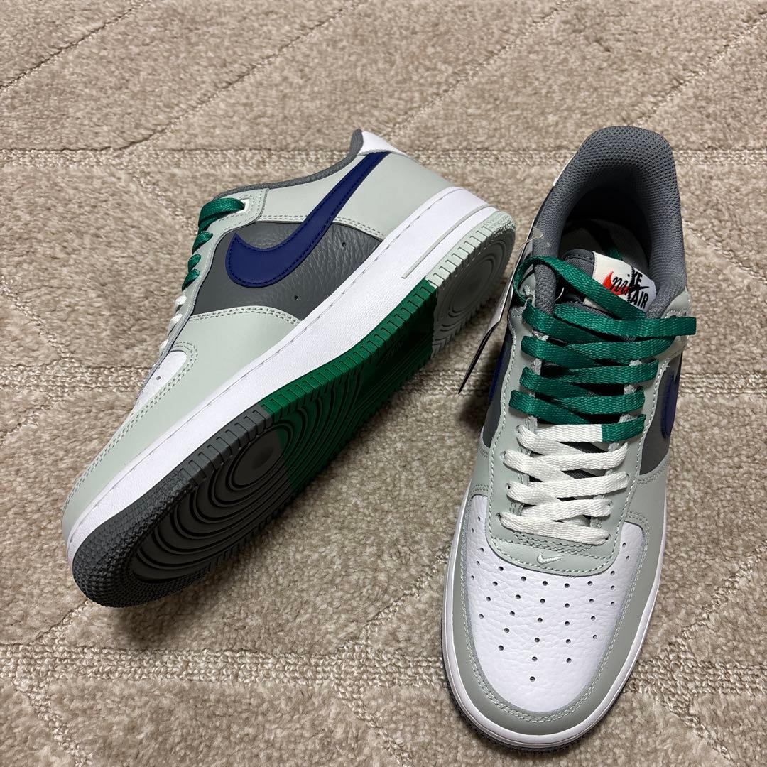 【完売品】Nike Air Force 1 グレー/ホワイト/ネイビー