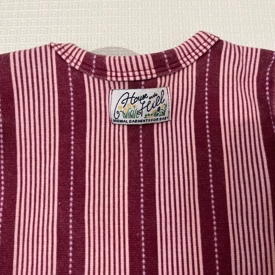 House on the Hillロンパースとボンネット