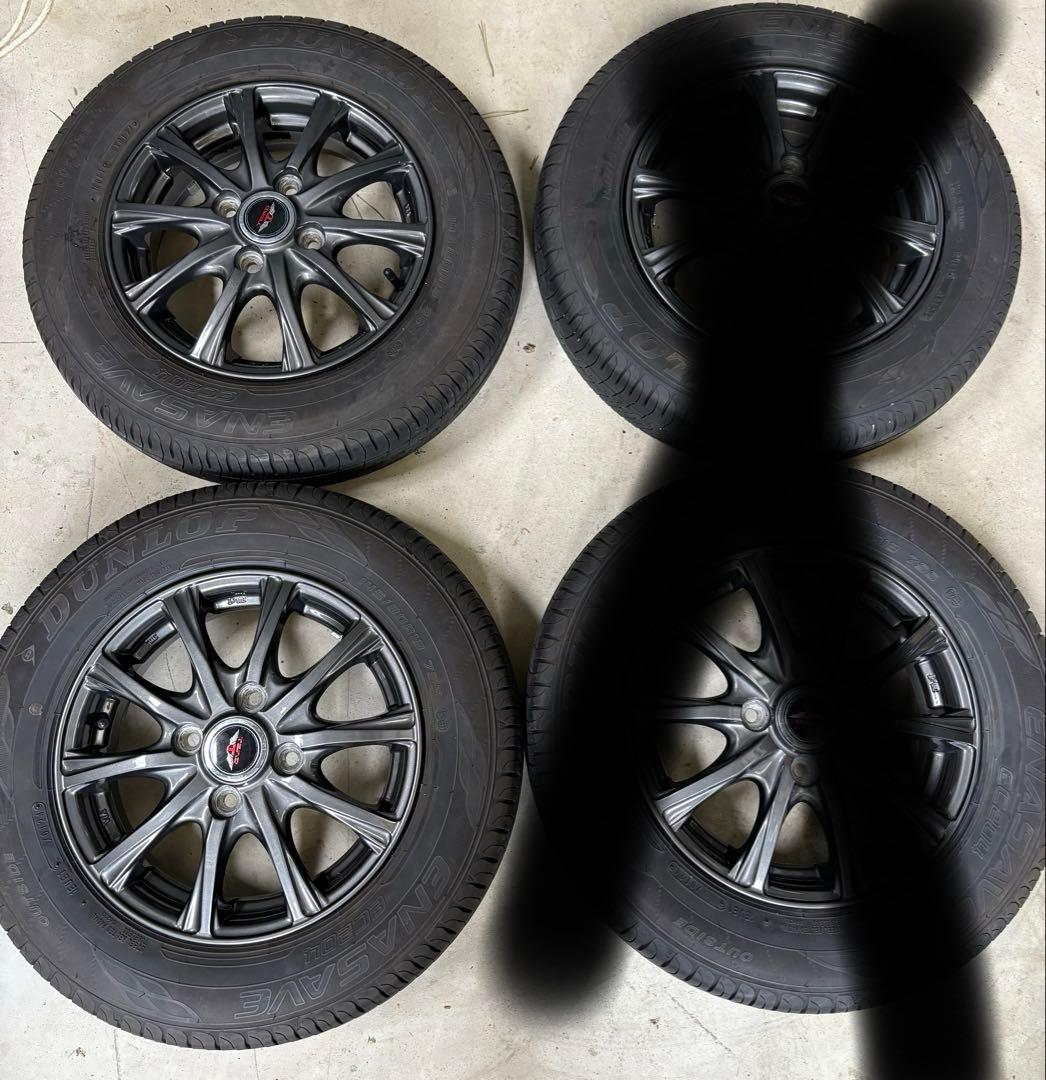 145/80R13 アルミホイール付き夏タイヤセット①