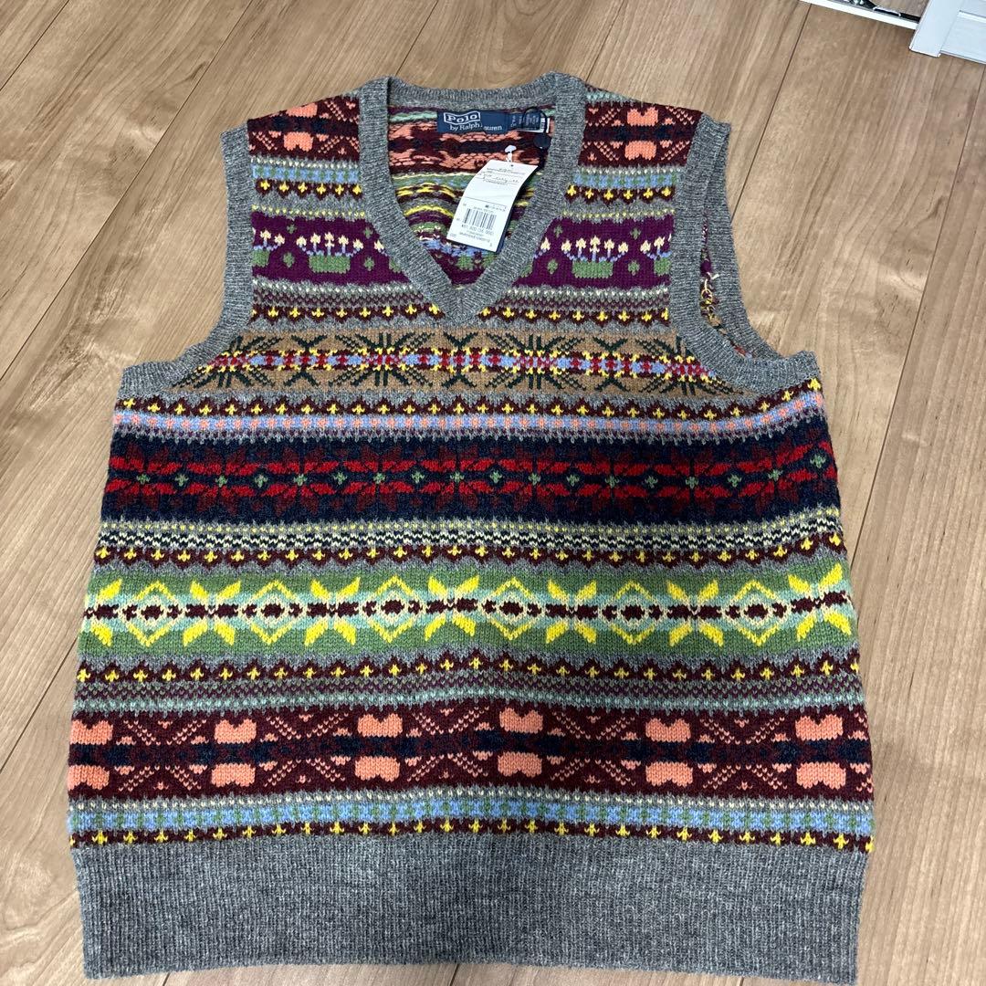 Polo Ralph LaurenフェアアイルベストRRL RLXラルフローレン