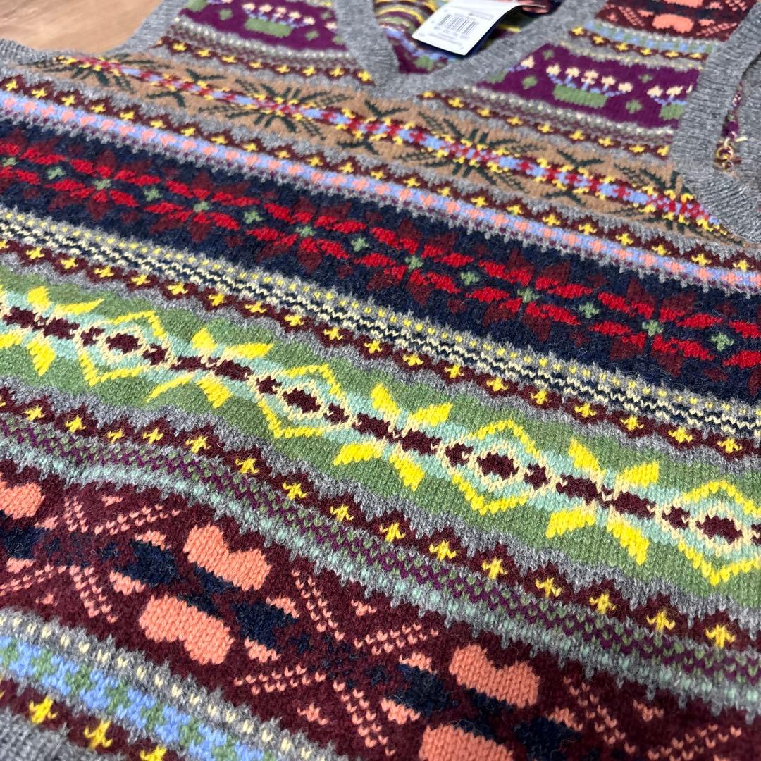 Polo Ralph LaurenフェアアイルベストRRL RLXラルフローレン