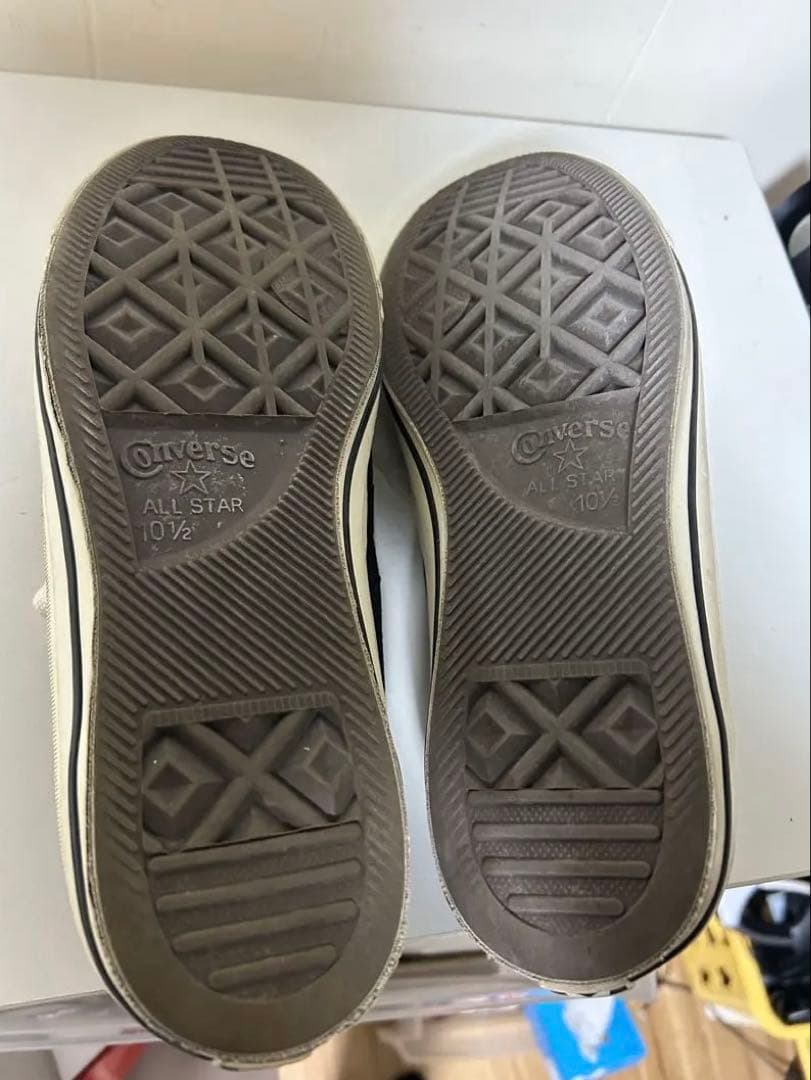 希少 Converse x Stussy 黒スニーカー 29cm