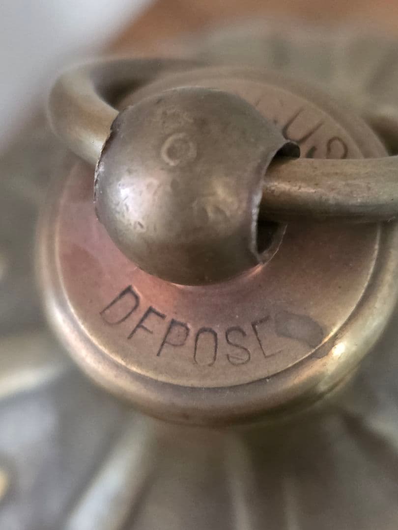 教*授様 激レア　ビンテージ　給油缶　ビンテージストーブ　真鍮製　ドイツ製