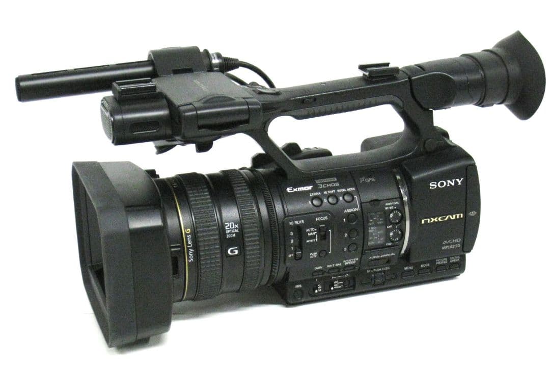 SONY 業務用ビデオカメラ HXR-NX5J 通電時間25ｘ10Ｈ