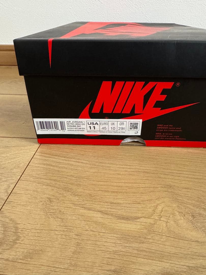 靴 Air Jordan 1 Retro High OG  Toe