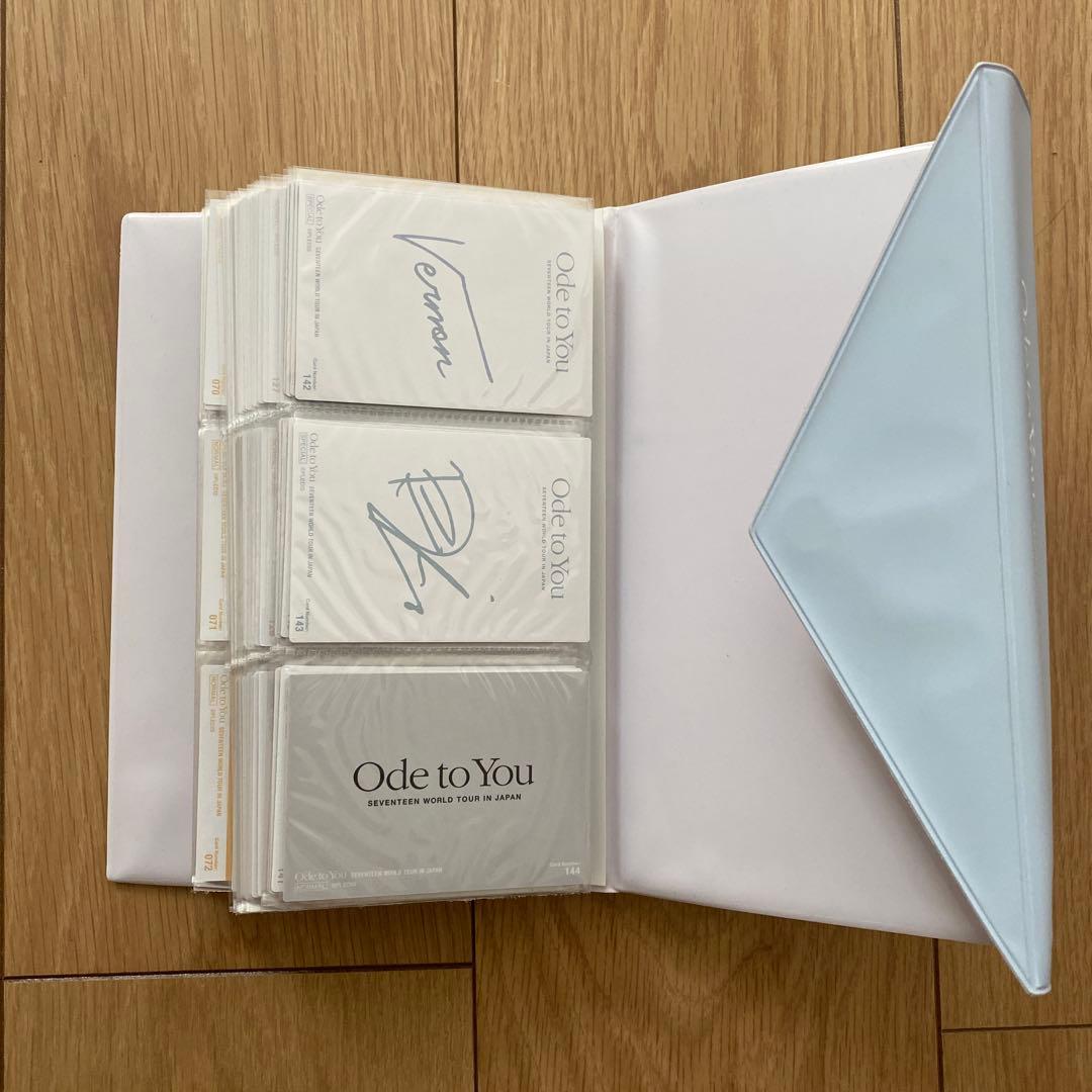SEVENTEEN ode to you トレカ　コンプリート