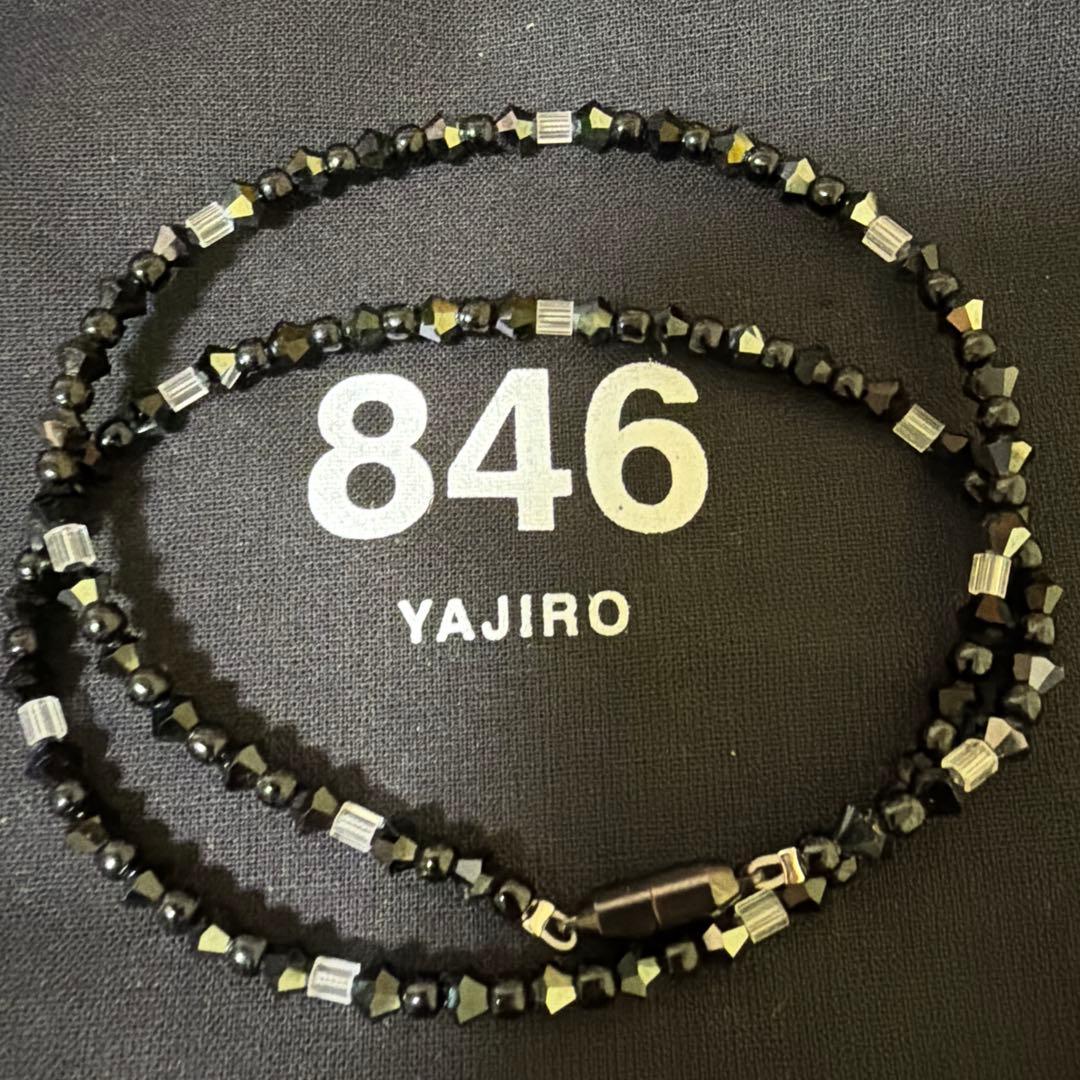846 yajiro４シリーズ ネックレス BLACKTITA22