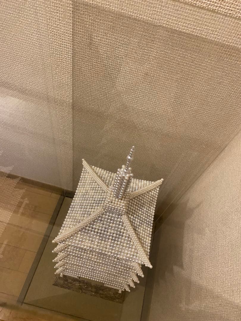 五重塔模型 透明ケース付き 約83センチ