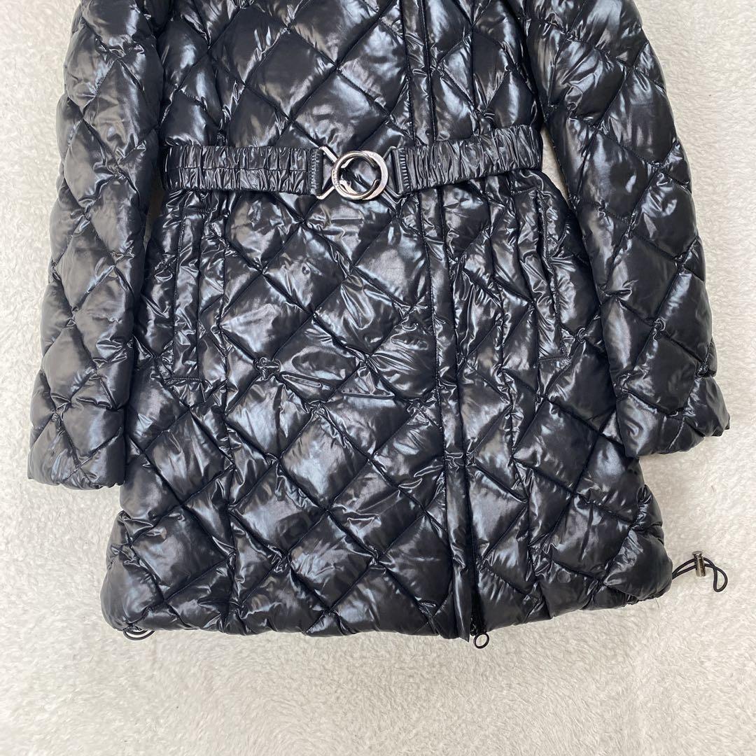 【美品】タトラス PIANETA ダウンコート ダイヤキルト ブラック　02