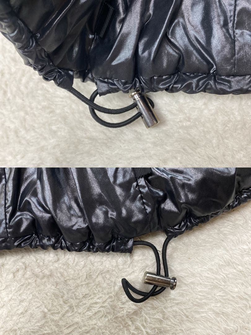 【美品】タトラス PIANETA ダウンコート ダイヤキルト ブラック　02