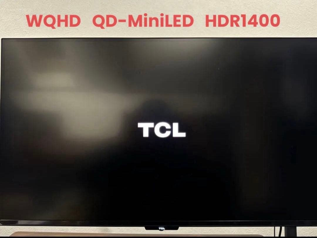【極美品】TCL 27R73Q ゲーミングモニター WQHD 240Hz