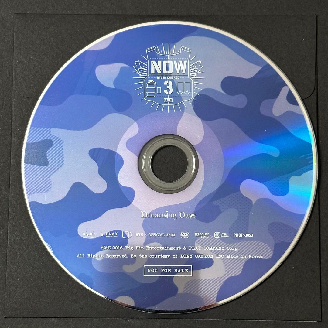 K-POP・アジア BTS NOW 3 Dreaming Days