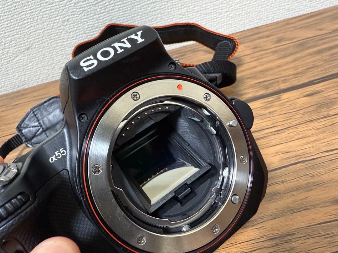 ソニー SONY α55 SLT-A55V レンズ3本セット