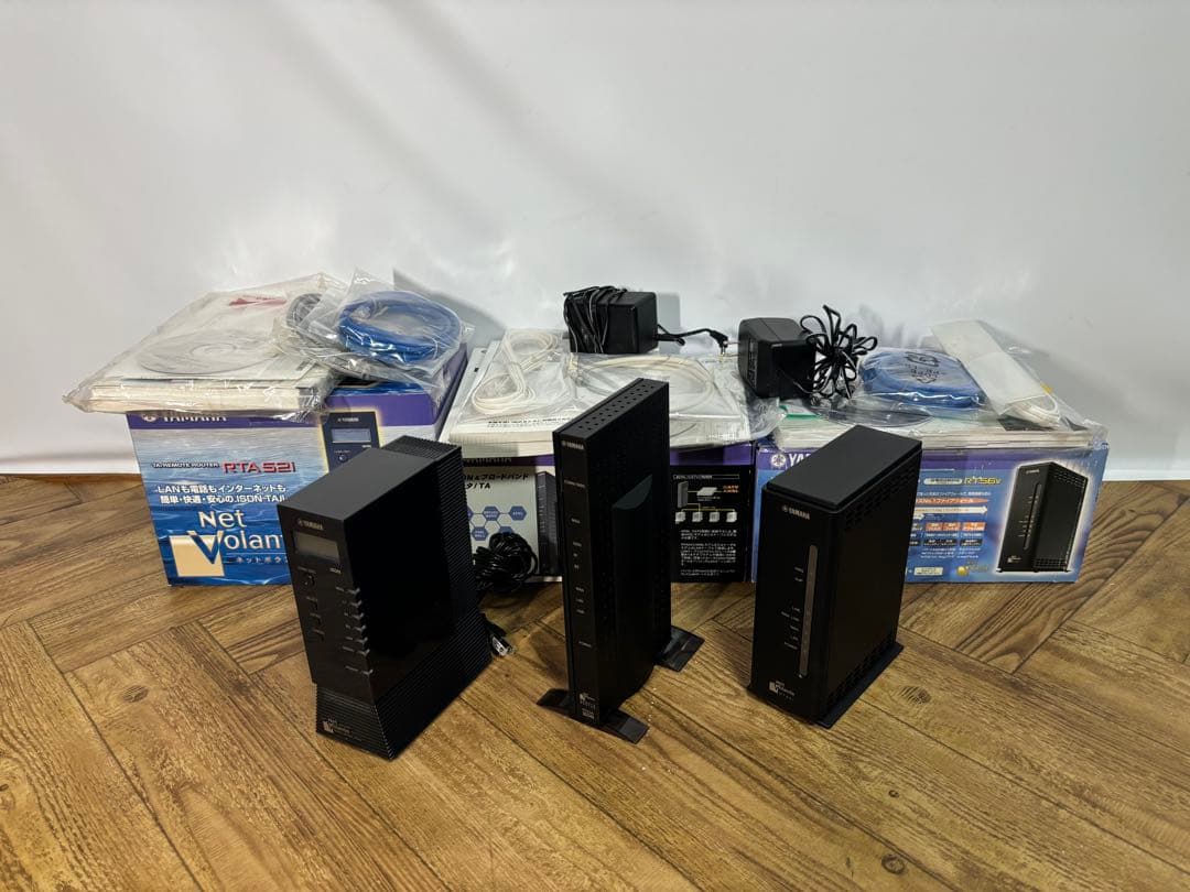 YAMAHA◆ルータ3台◆RTA52i/RTA54i/RT56v◆ネットボランチ