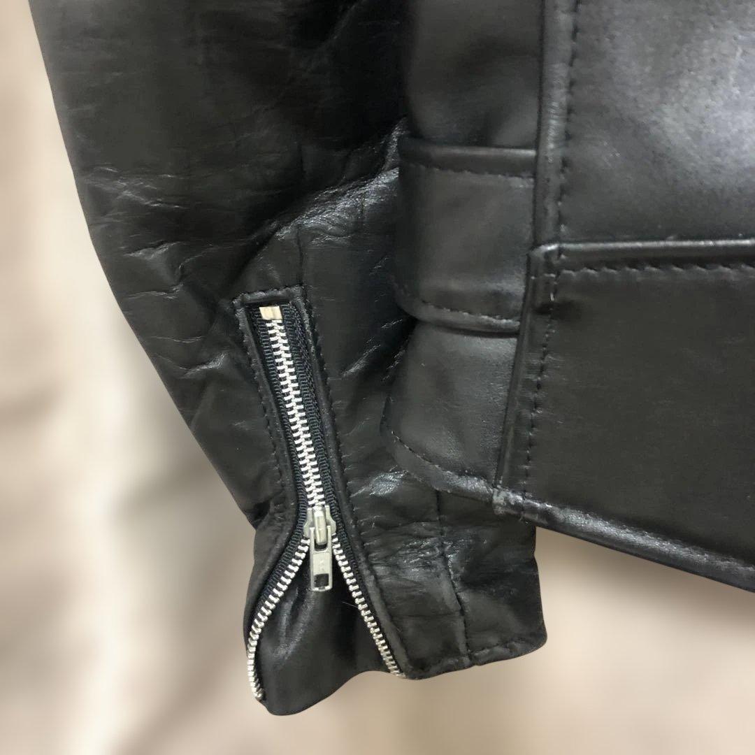 1月末までSALE中⭐️schott ショット ライダースジャケット　ダブル　32