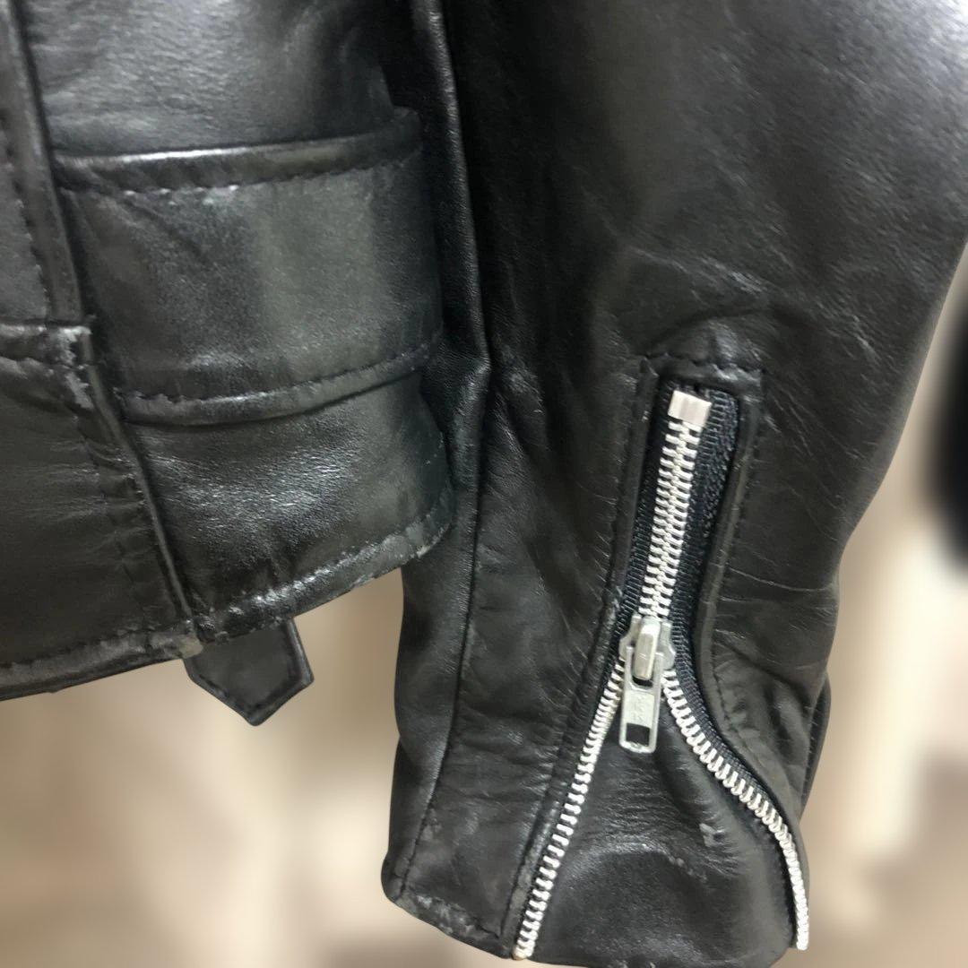 1月末までSALE中⭐️schott ショット ライダースジャケット　ダブル　32