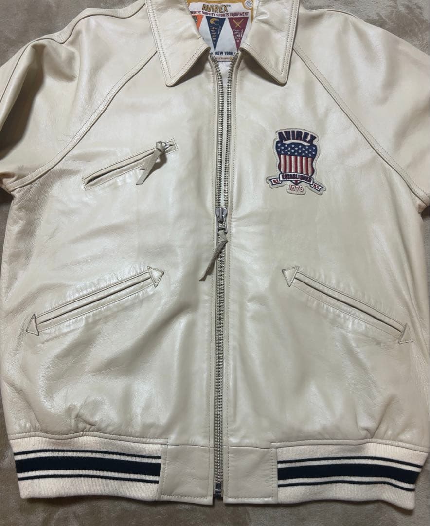 AVIREX USA レザージャケット XL